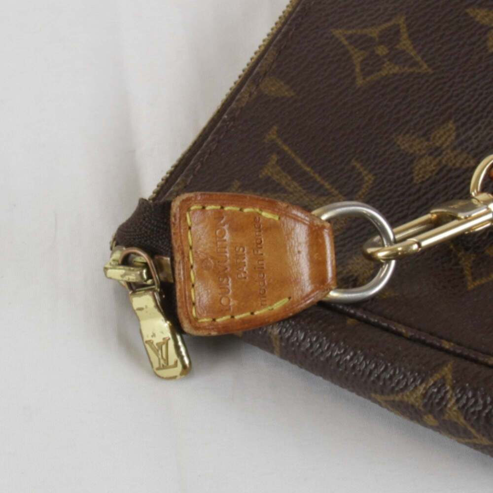LOUIS VUITTON Brown Monogram Canvas Pochette Shoulder Bag - Picture 9 of 12